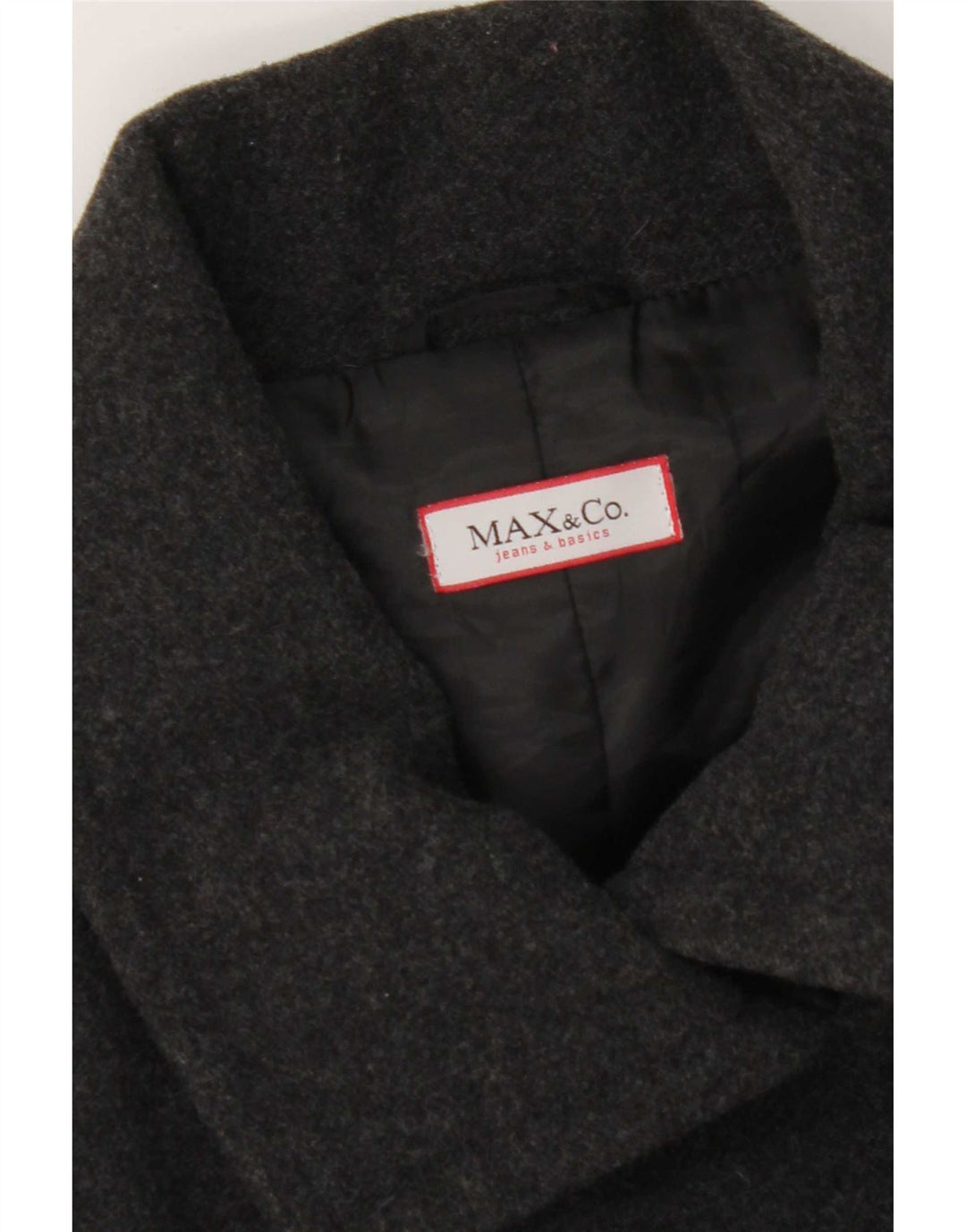 Max & Co. Dame 4-knaps blazerjakke UK 14 Medium Grey Flecked