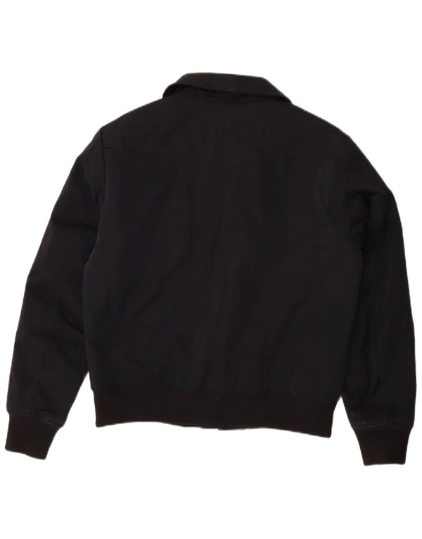 Calvin Klein Jeans Bomberjakke til mænd UK 36 Small Black Polyester