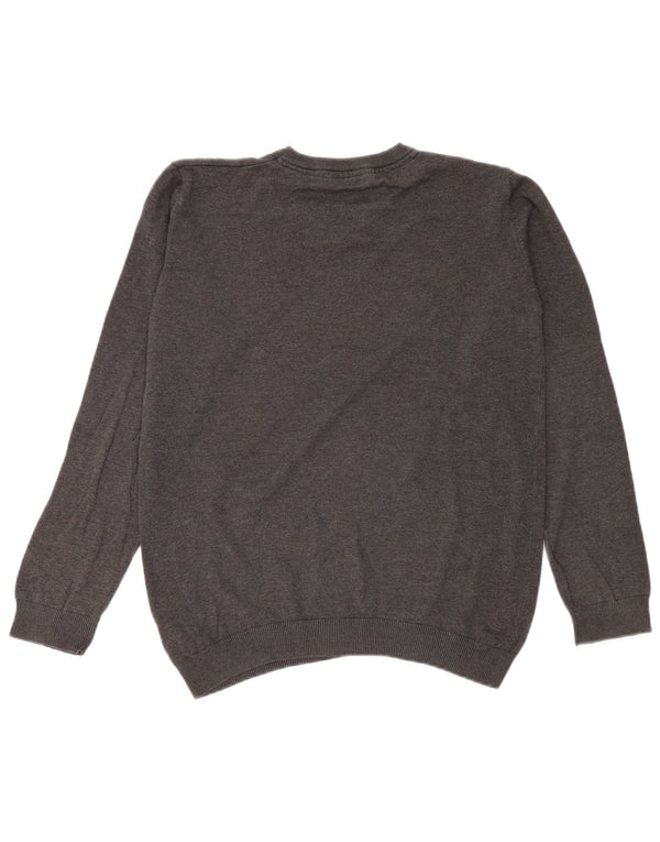 Marks & Spencer Boys V-hals sweater 15-16 år Grå bomuld