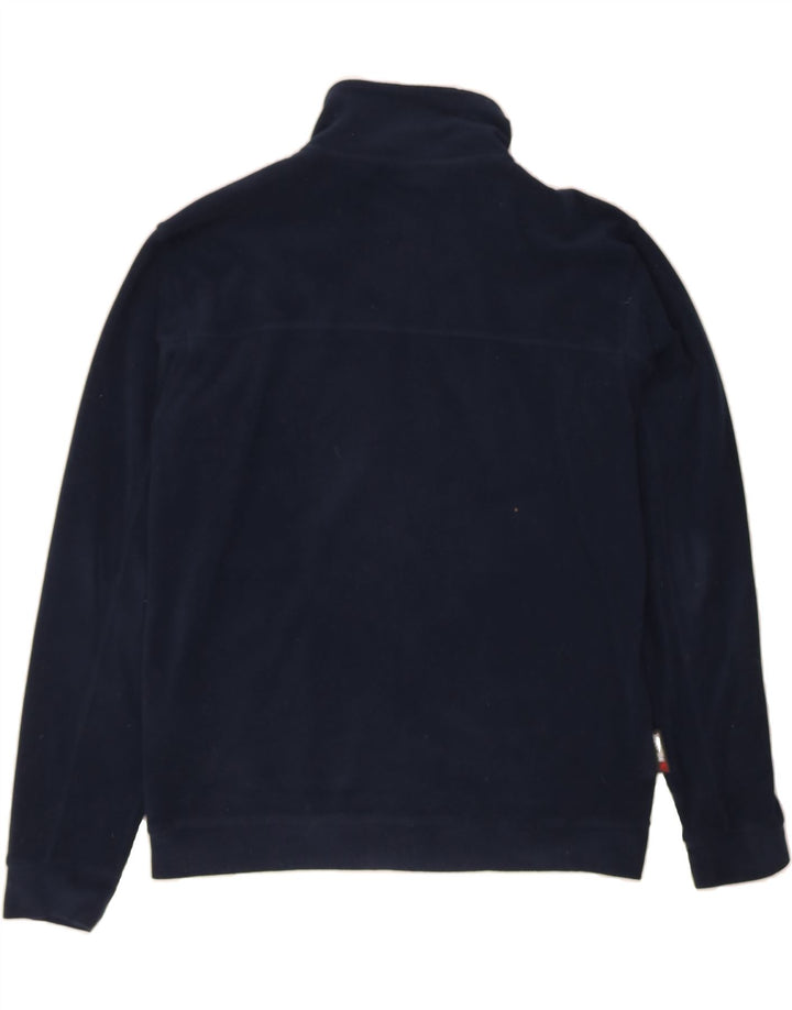 INVICTA Mens Fleece Jacket UK 40 Large Navy Blue Polyester Vintage Invicta and Second-Hand Invicta from Messina Hembry 