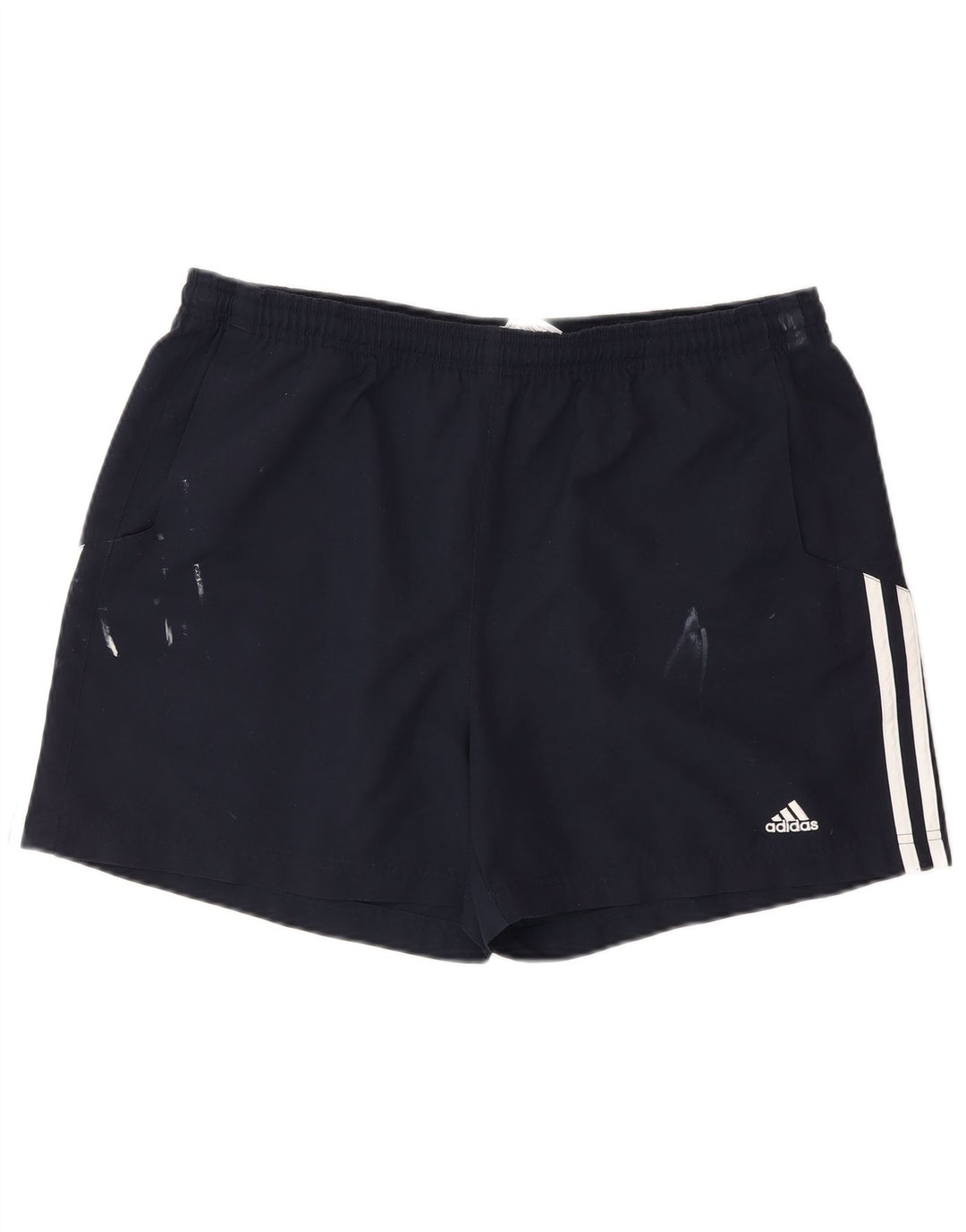 Adidas sportsshorts til kvinder UK 18 XL marineblå polyester