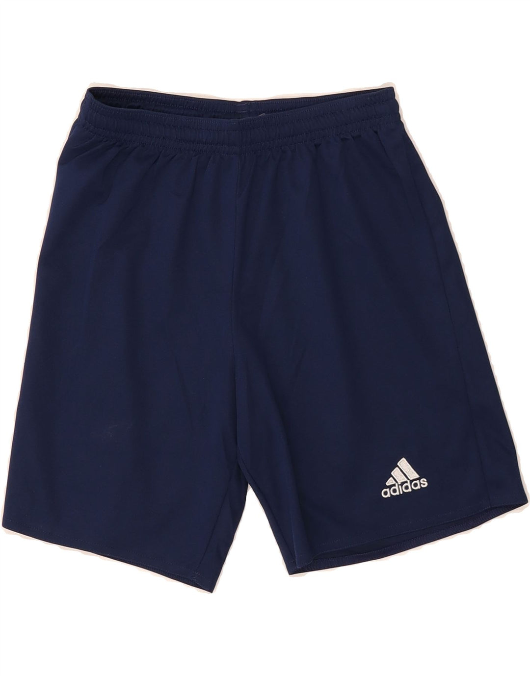 ADIDAS Boys Climalite Sport Shorts 11-12 Years  Navy Blue Polyester Vintage Adidas and Second-Hand Adidas from Messina Hembry 
