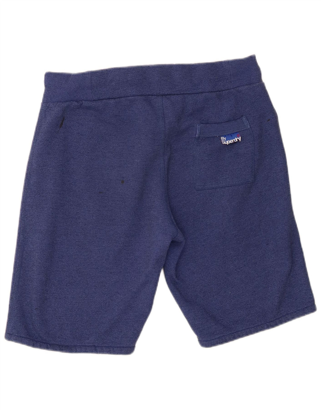 Superdry grafiske sportsshorts til mænd mellemblå bomuld