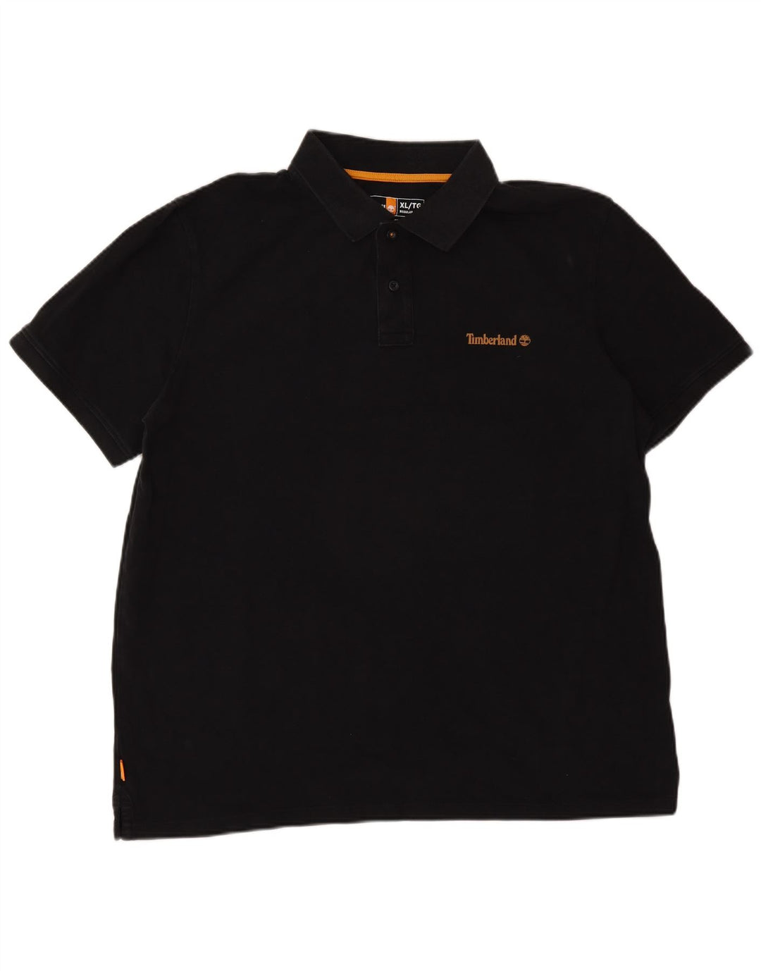 Timberland Herre Regular Fit Polo Shirt XL Sort Bomuld