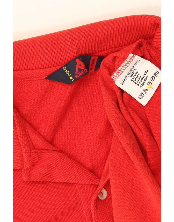 Kappa herre poloshirt Medium rød bomuld