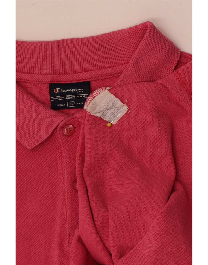 Champion herre poloshirt Medium Pink Bomuld