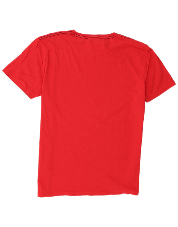 Gant Herre grafisk T-shirt Top XL Rød Bomuld