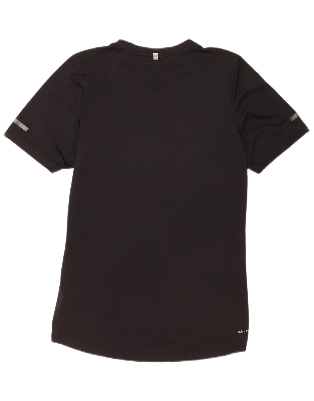 Nike Herre Dri Fit grafisk T-shirt top lille sort polyester