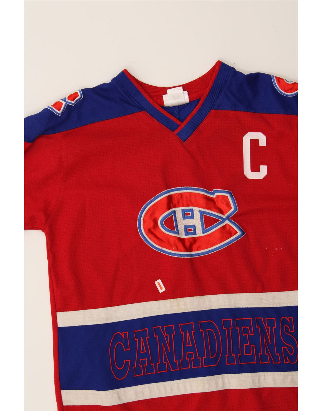 CHAMPION Boys Graphic Top Long Sleeve 10-11 Years Medium Red Vintage Champion and Second-Hand Champion from Messina Hembry 