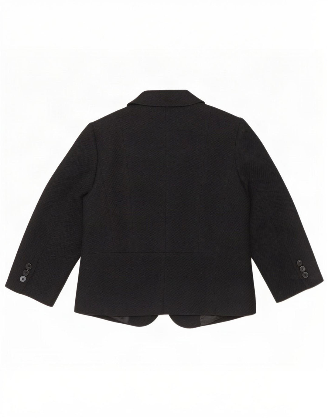 Marks & Spencer Dame 3/4 ærmer 5 knaps blazerjakke UK 16 Large Black