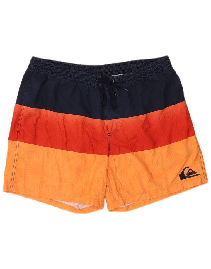 Quiksilver Badeshorts til mænd 2XL Flerfarvet Colourblock Polyester