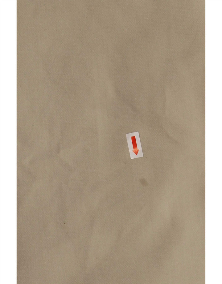 Zara koniske jakkesæt til kvinder store W30 L26 beige polyester