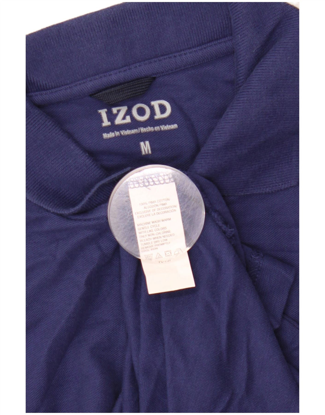 Izod herre poloshirt Medium marineblå bomuld