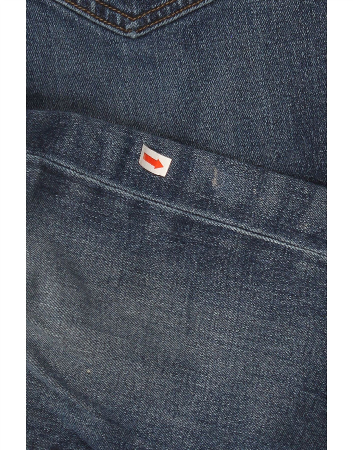 J. CREW Mens Flex Slim Jeans W30 L30 Navy Blue Cotton Vintage J. Crew and Second-Hand J. Crew from Messina Hembry 