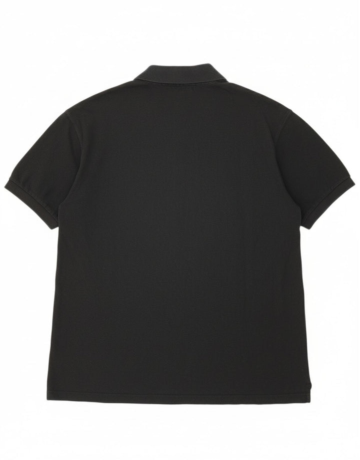 MARLBORO CLASSICS Mens Polo Shirt 3XL Black Cotton