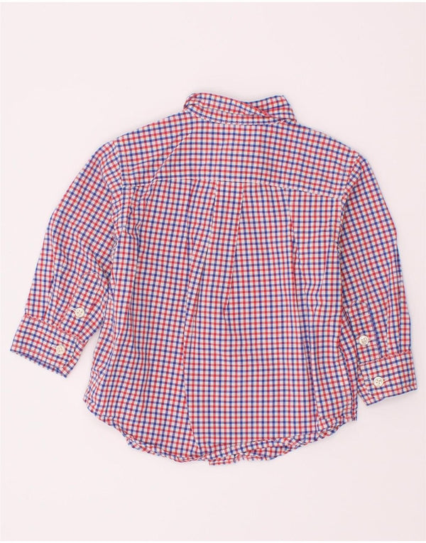 Ralph Lauren Baby drengeskjorte 9-12 måneder rød Gingham bomuld