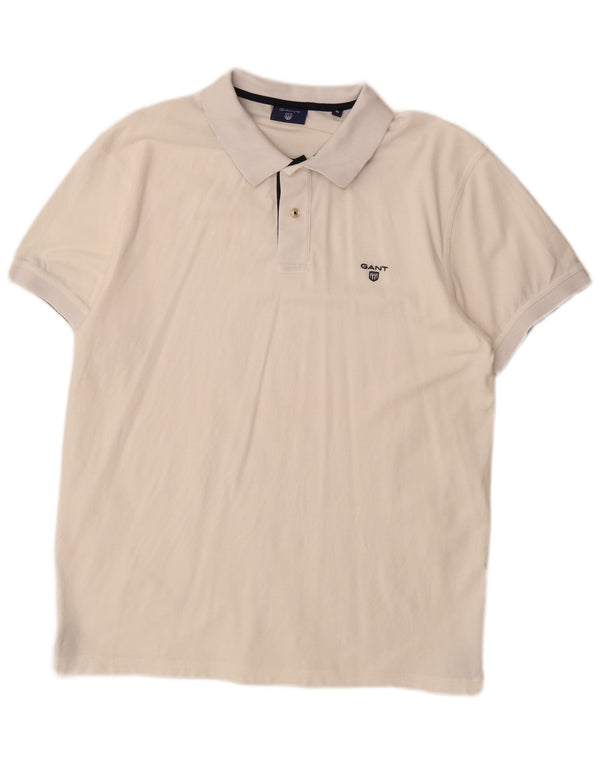 Gant Polo Shirt XL Hvid til mænd