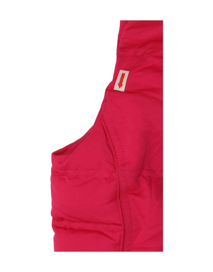 Adidas Dame Polstret Gilet UK 6 XS Pink Polyester