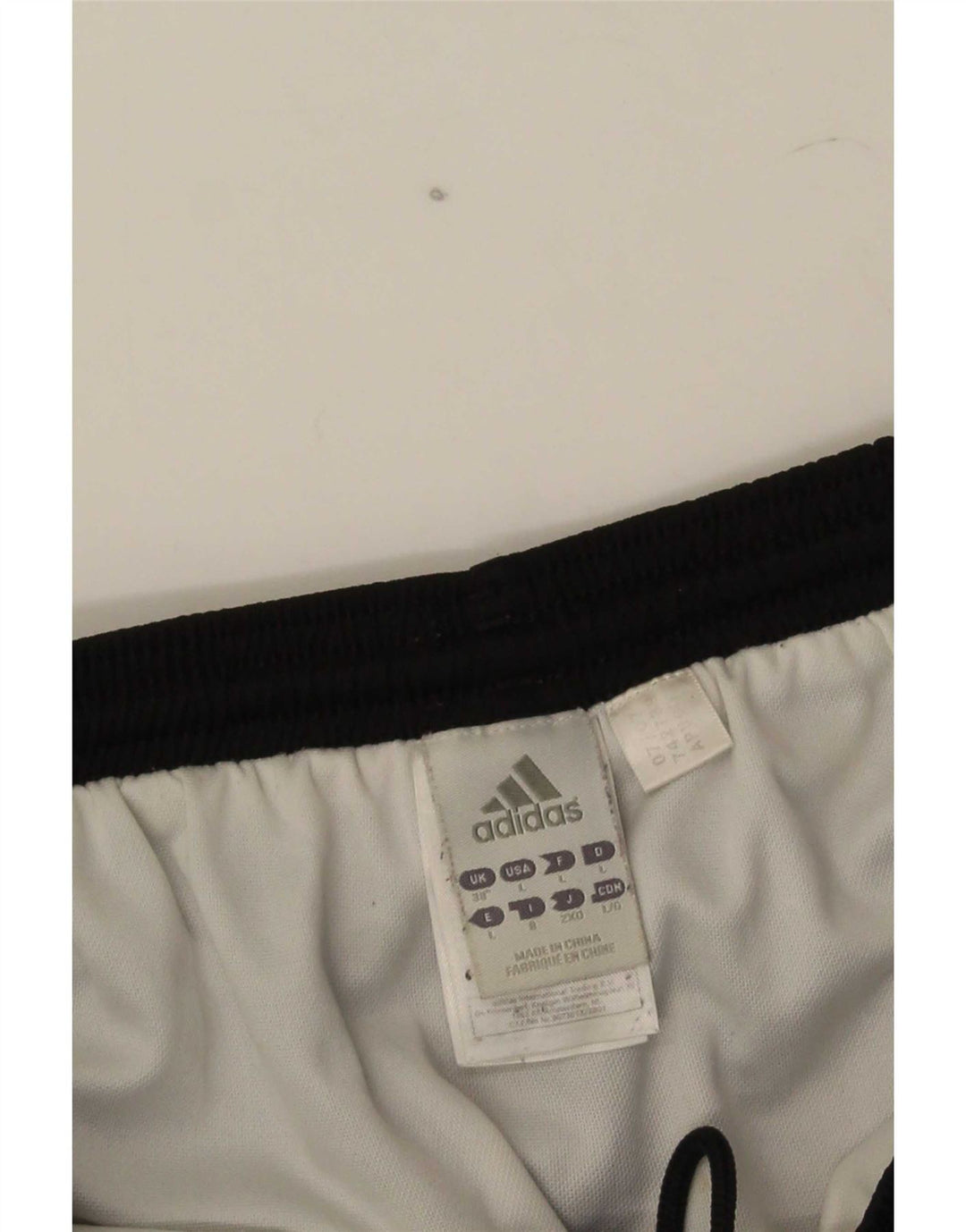 Adidas Herre Climalite Sportshorts Store sortstribede polyester