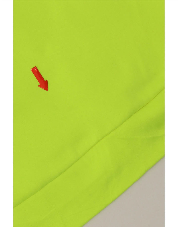 Nike Herre Dri Fit Grafisk Hoodie Jumper Lille grøn polyester