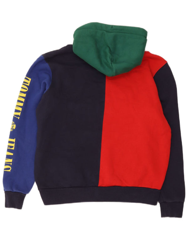 Tommy Hilfiger Herre grafisk hættetrøje Jumper Medium Flerfarvet Colourblock