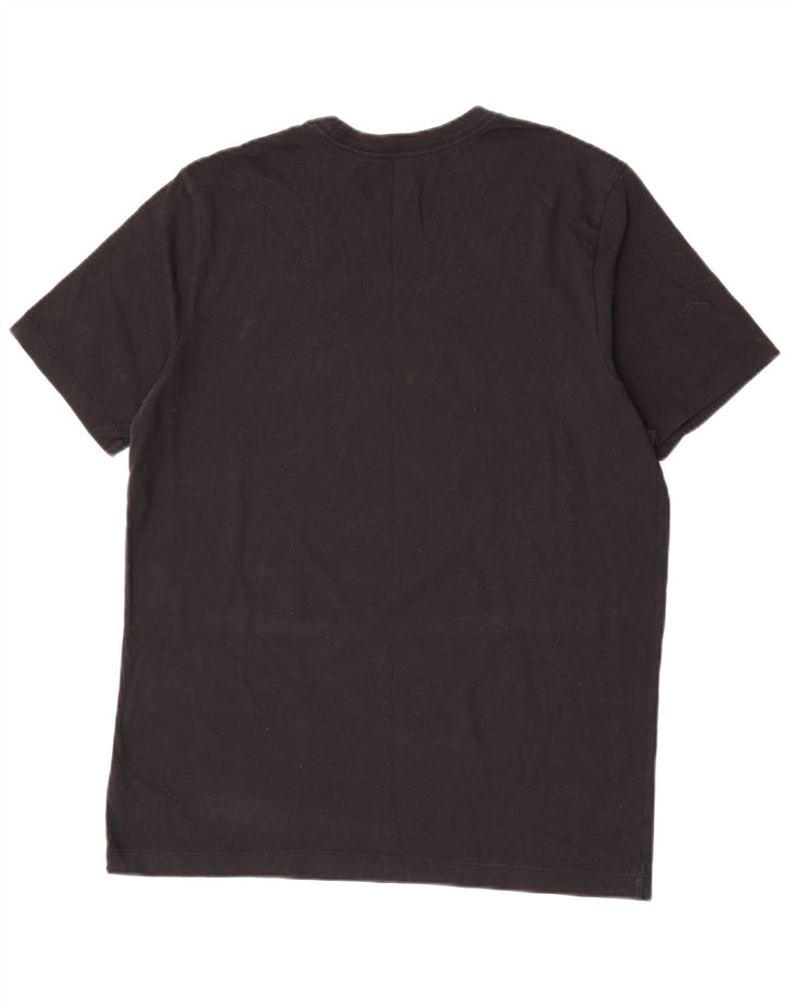 Nike grafisk T-shirt top til mænd, stor sort bomuld