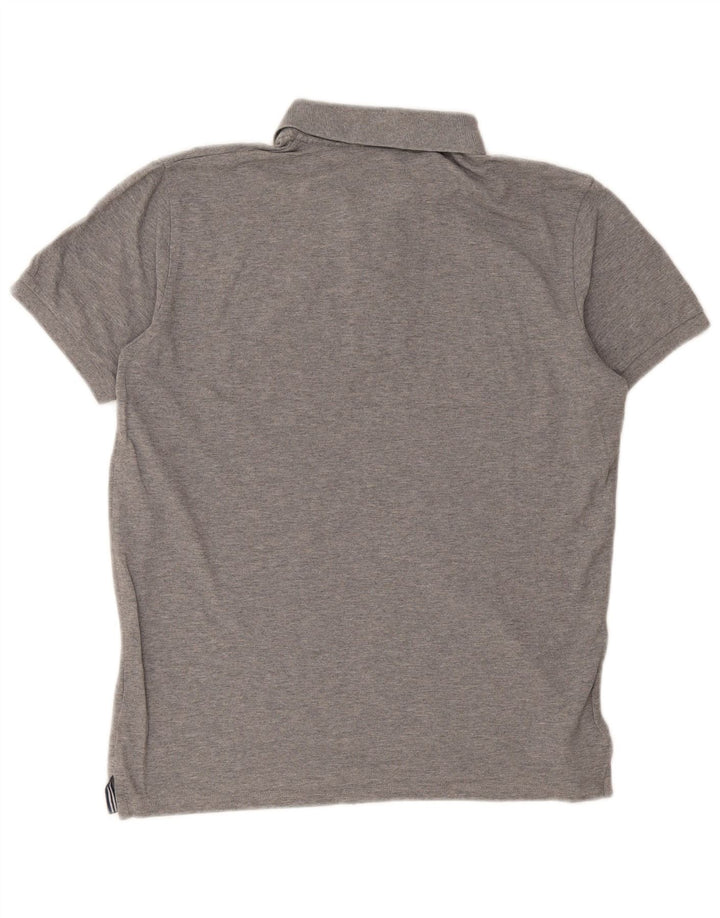 Gant herre poloshirt mellemgrå bomuld