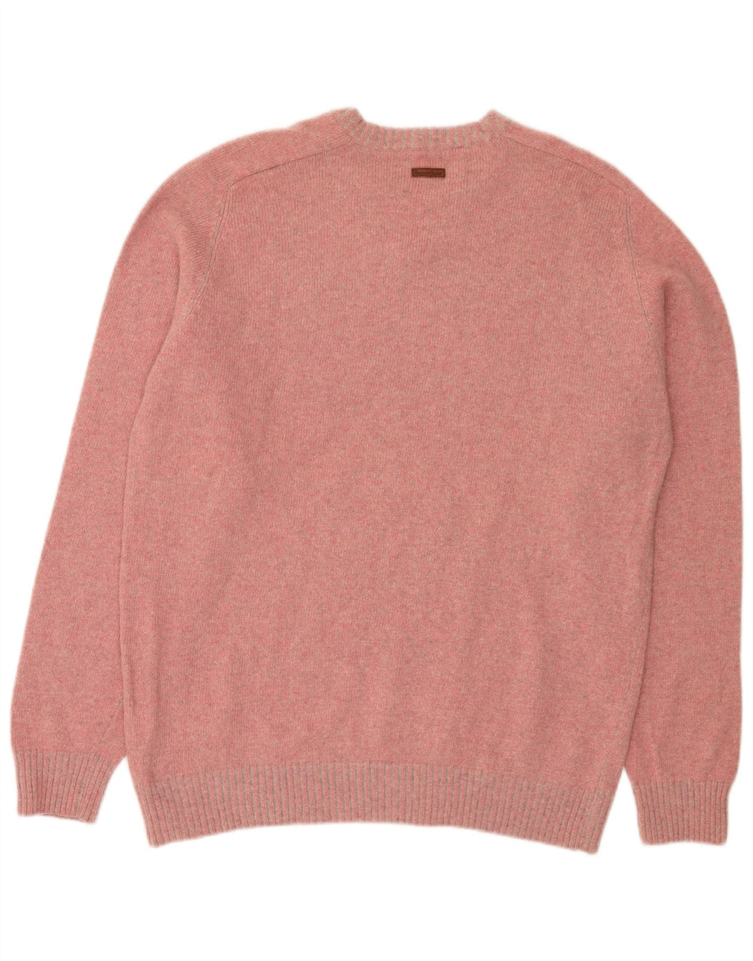 Marlboro Classics Herre V-hals sweater 2XL Pink Uld