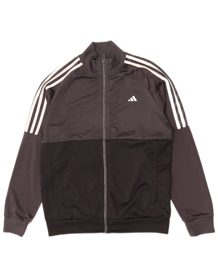 Adidas Træningsdragt Topjakke til drenge 13-14 år Grå Colourblock Polyester
