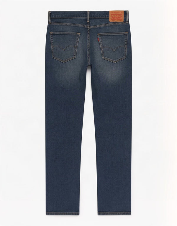 Levi's Herre 504 Straight Jeans W32 L32 Blå Bomuld