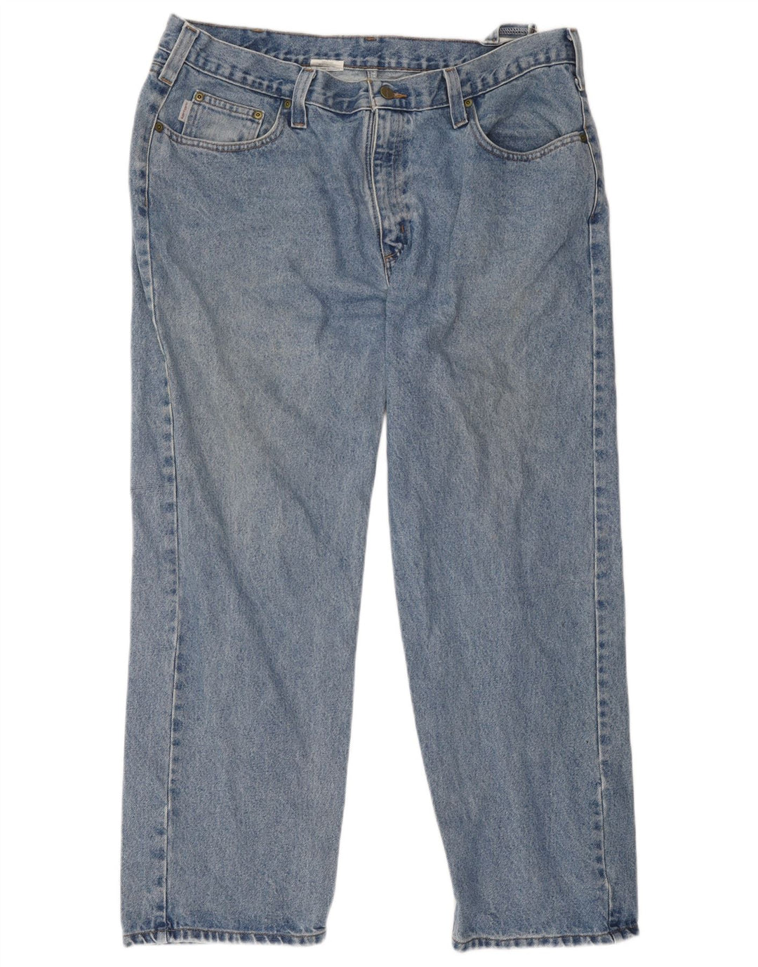 Carhartt Straight Jeans til mænd W40 L30 blå bomuld