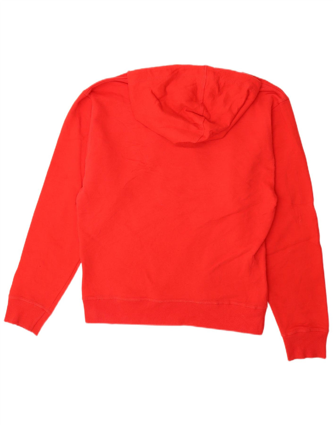 CHAMPION Mens Graphic Hoodie Jumper Medium Red