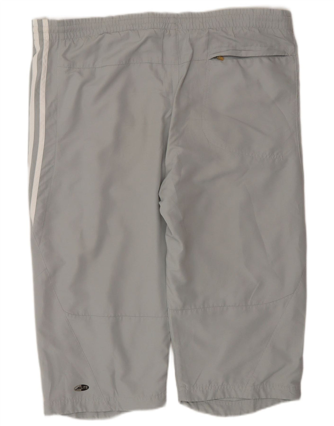 ADIDAS Mens Bermuda Sport Shorts Medium  Grey Polyester