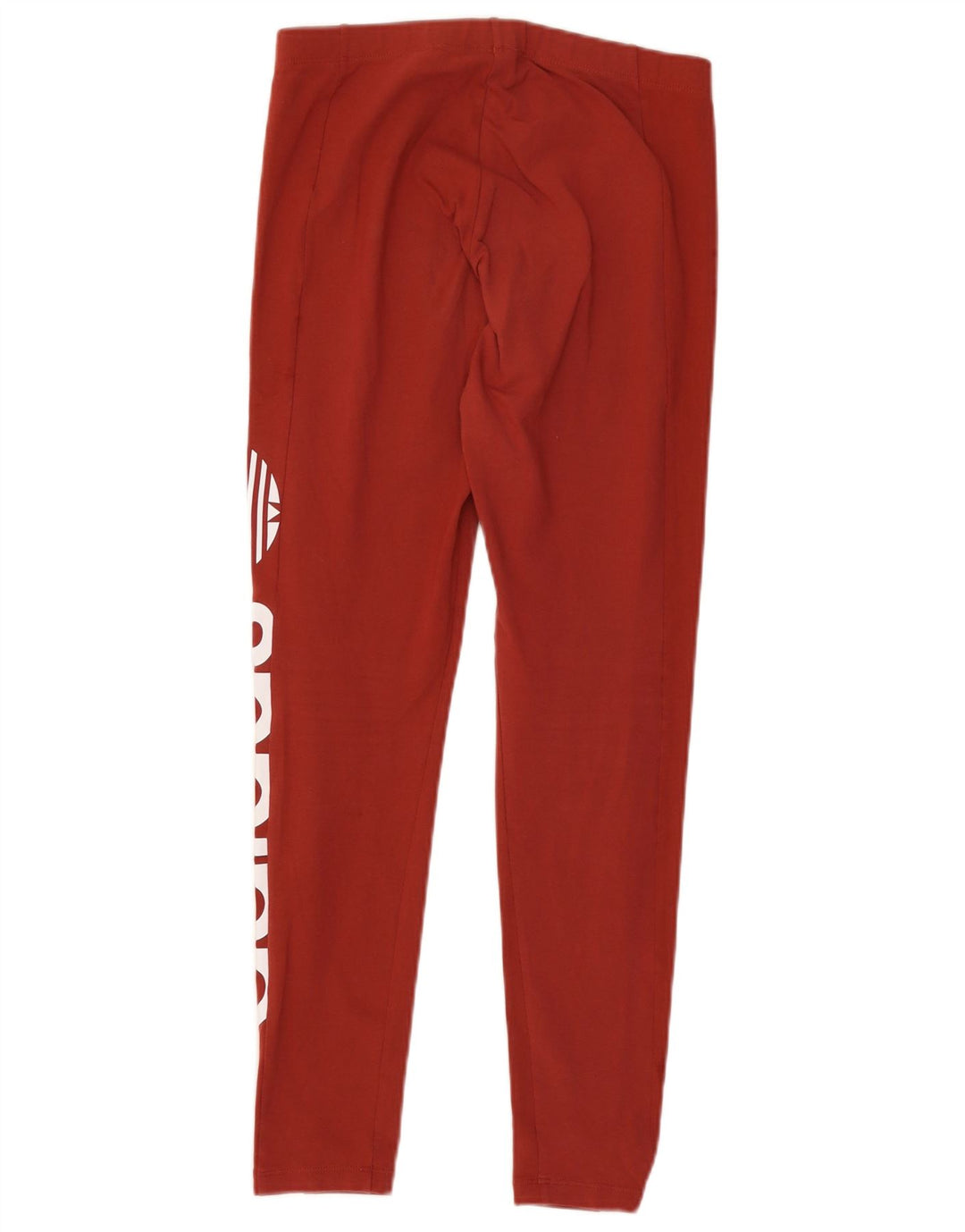 Adidas Dame Grafiske Leggings UK 12 Medium Burgundy