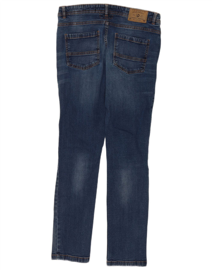 Dacks Herre Slim Jeans IT 48 Medium W32 L30 Blå Bomuld