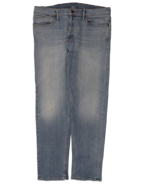 Marks & Spencer Herre Slim Jeans W34 L31 Blå Bomuld