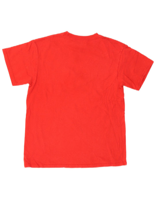 Jordan Boys Grafisk T-Shirt Top 10-11 år Medium Rød