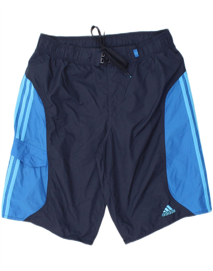 ADIDAS Badeshorts til mænd Medium Marineblå Colourblock Polyamid