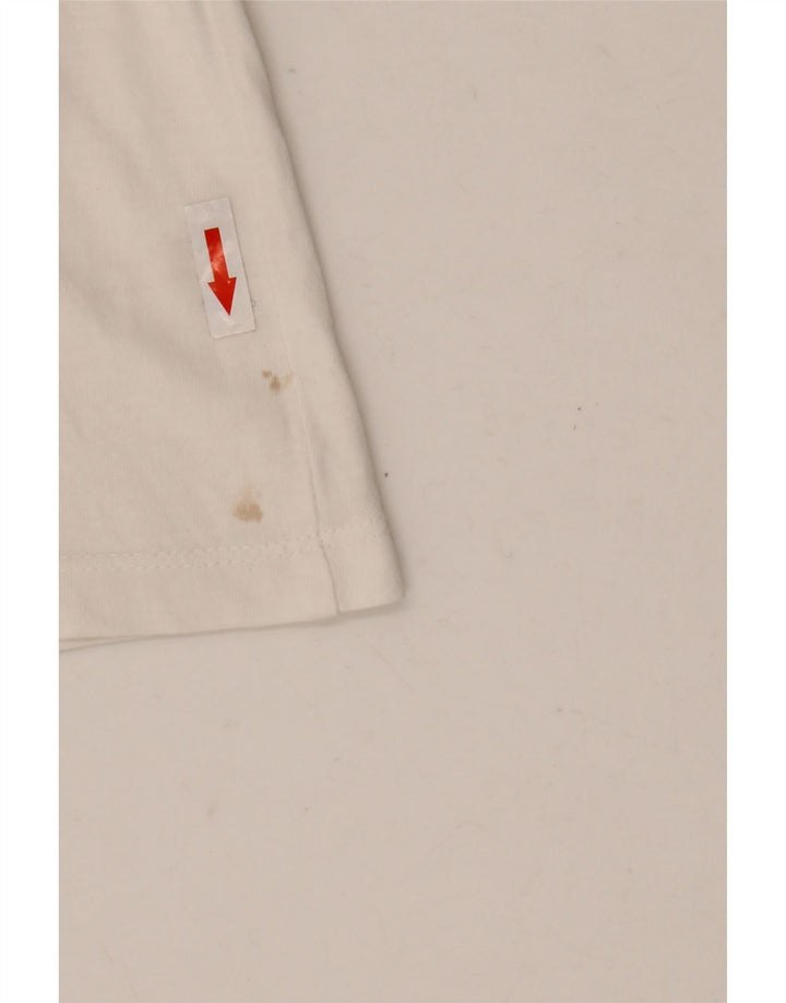Timberland Herre Slim Fit T-Shirt Top 2XL Hvid