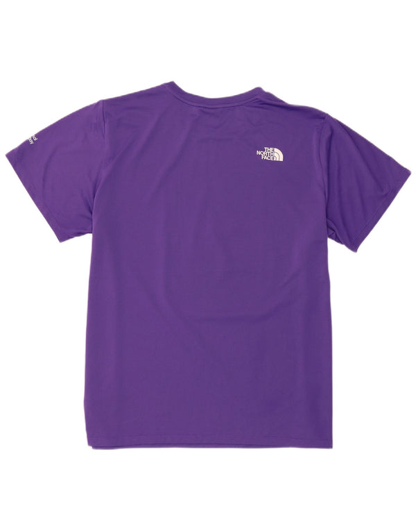 The North Face Kvinders Grafisk T-Shirt Top UK 20 2XL Lilla Polyester