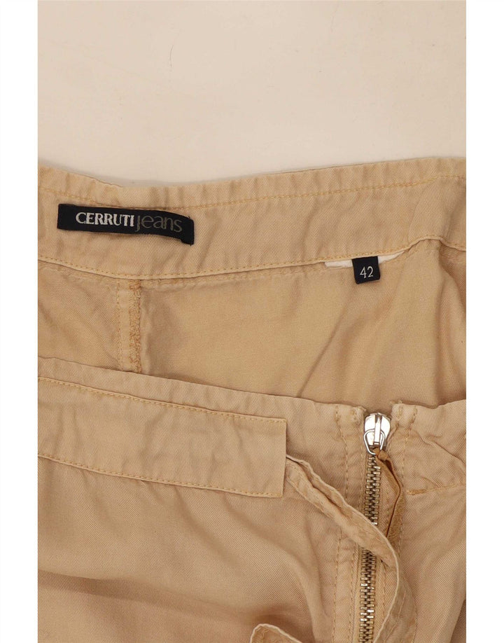 Cerruti 1881 Dame Cargo Nederdel IT 42 Medium W30 Beige