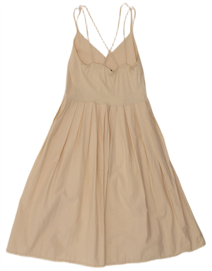 Zara Dame Sundress UK 14 Medium Beige