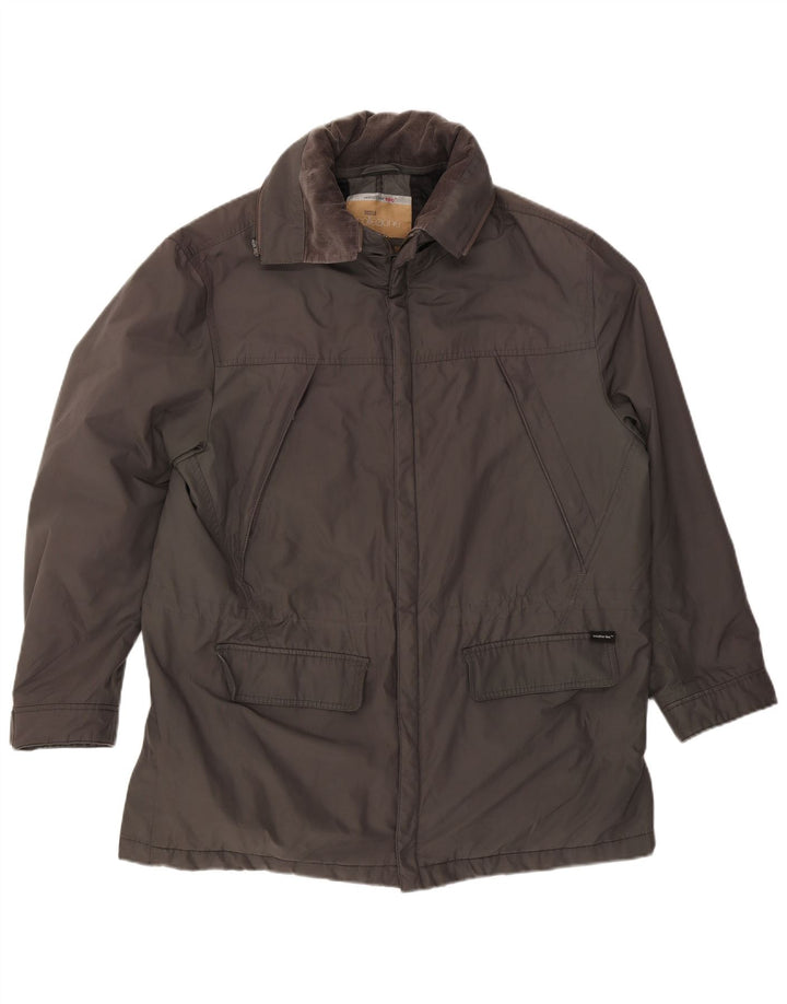 Marks & Spencer Herre Utility Jacket UK 40 Large Grå Polyester