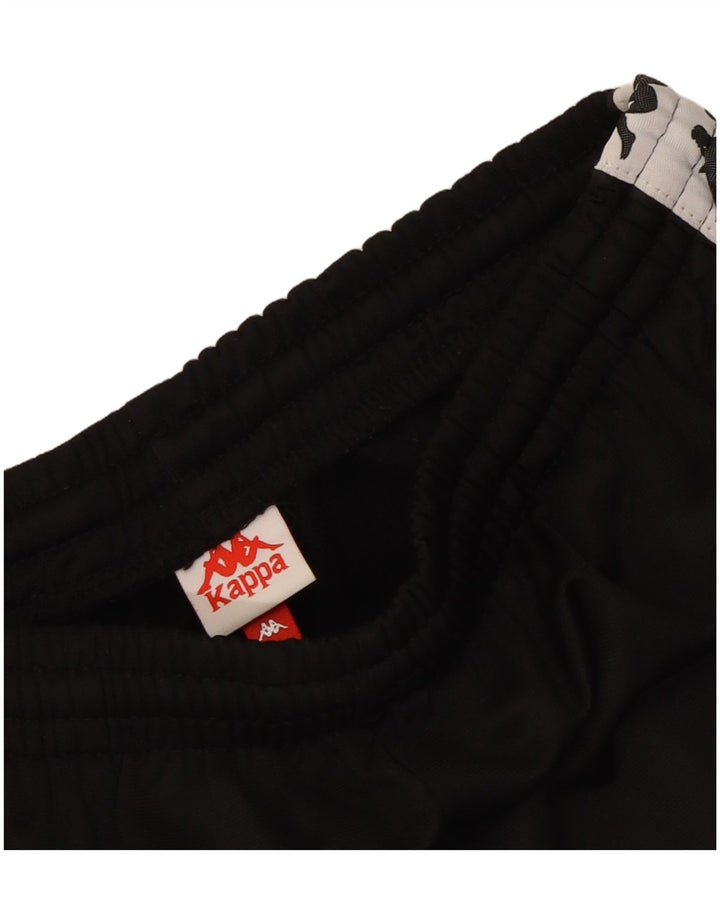 Kappa Boys Graphic Sports Shorts 9-10 år Sort Colourblock Polyester