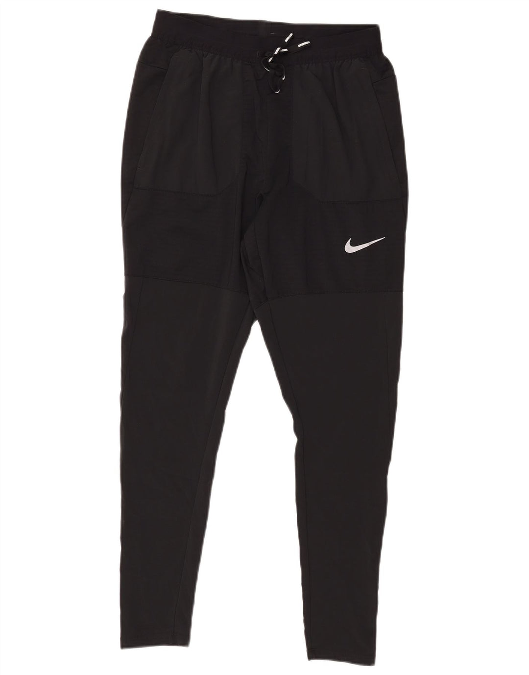 Nike Dame Dri Fit træningsdragt Bukser UK 10 Small Black Polyester