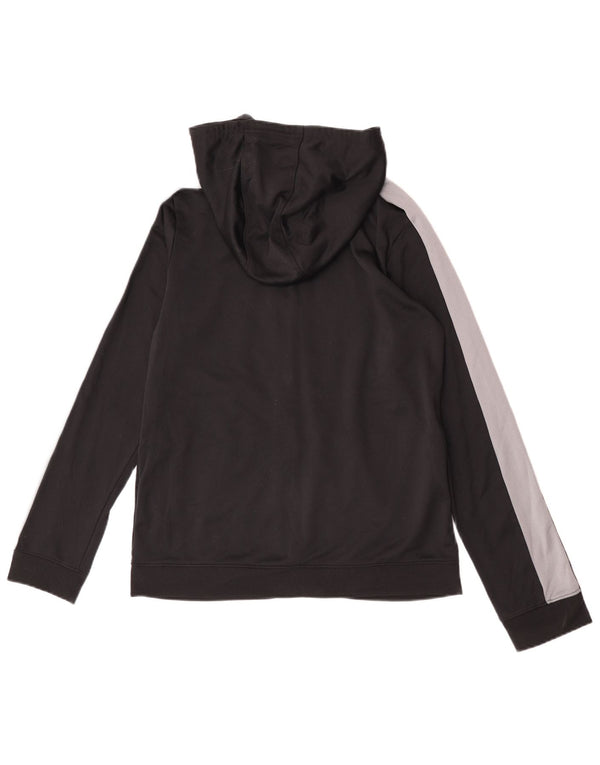 Under Armour Boys Hættetrøje med lynlås 13-14 år XL Sort Colourblock