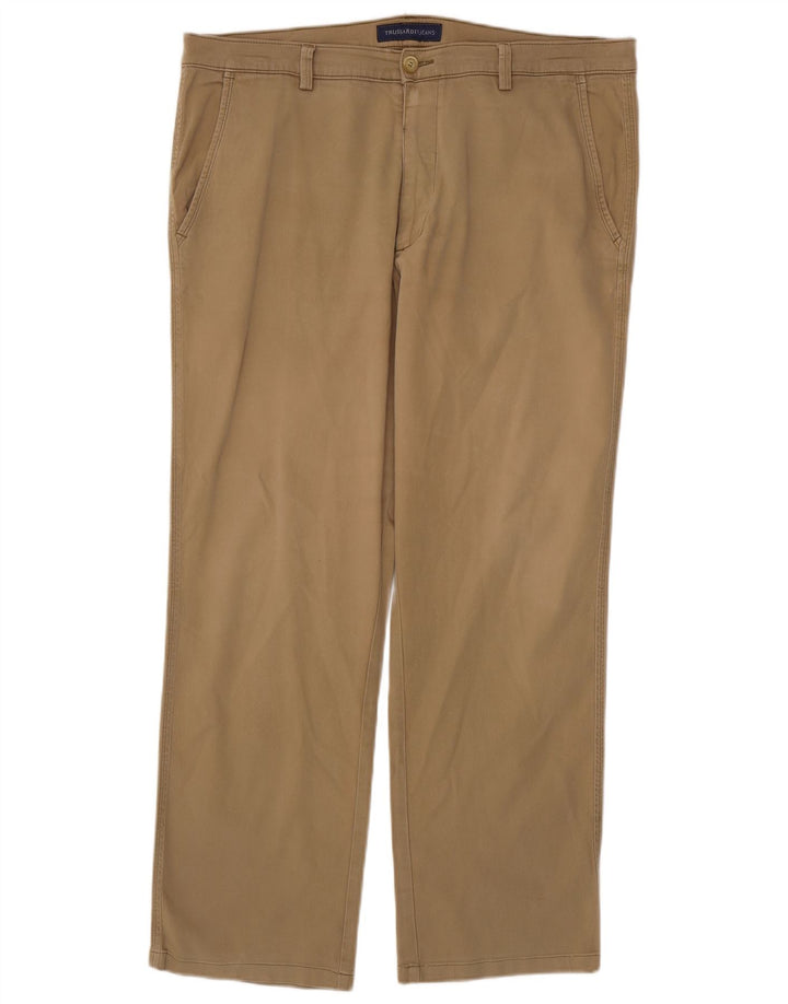 Trussardi Straight Chino Bukser til mænd W36 L30 Beige