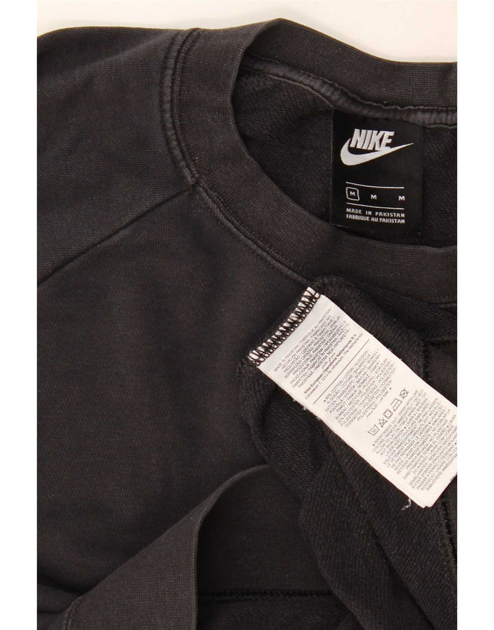 Nike Herre sweatshirt Jumper Medium Sort Bomuld