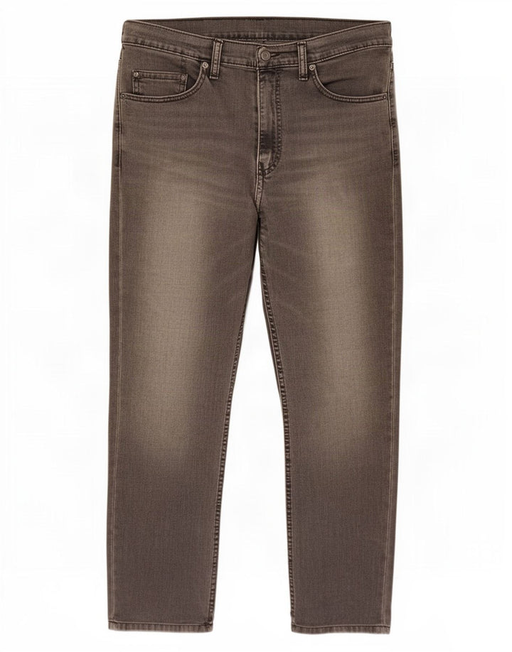 Levi's Straight Jeans til mænd W36 L29 Grå