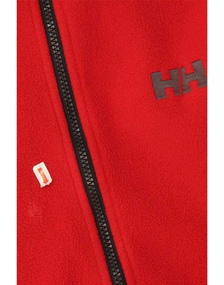 Helly Hansen Herre Fleecejakke UK 40 Stor Rød Polyester